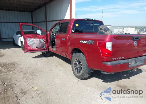 2018 Nissan Titan Pro-4X from USA, damaged, VIN 1N6AA1E50JN518638